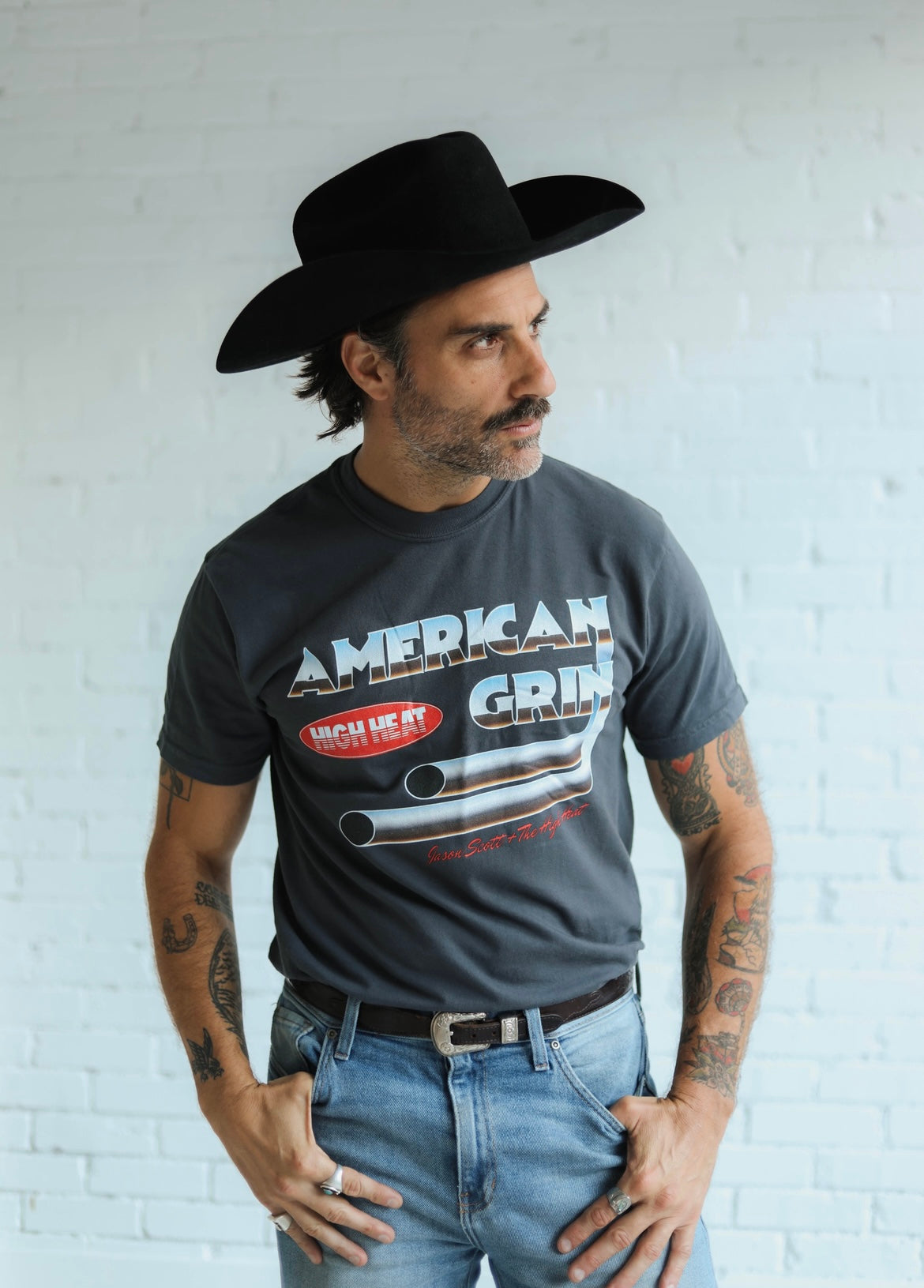 American Grin Muffler Shirt